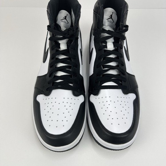 Jordan 1 High Golf Shoes Black White Panda New DQ0660-101 Men\'s Size 14 main image 8